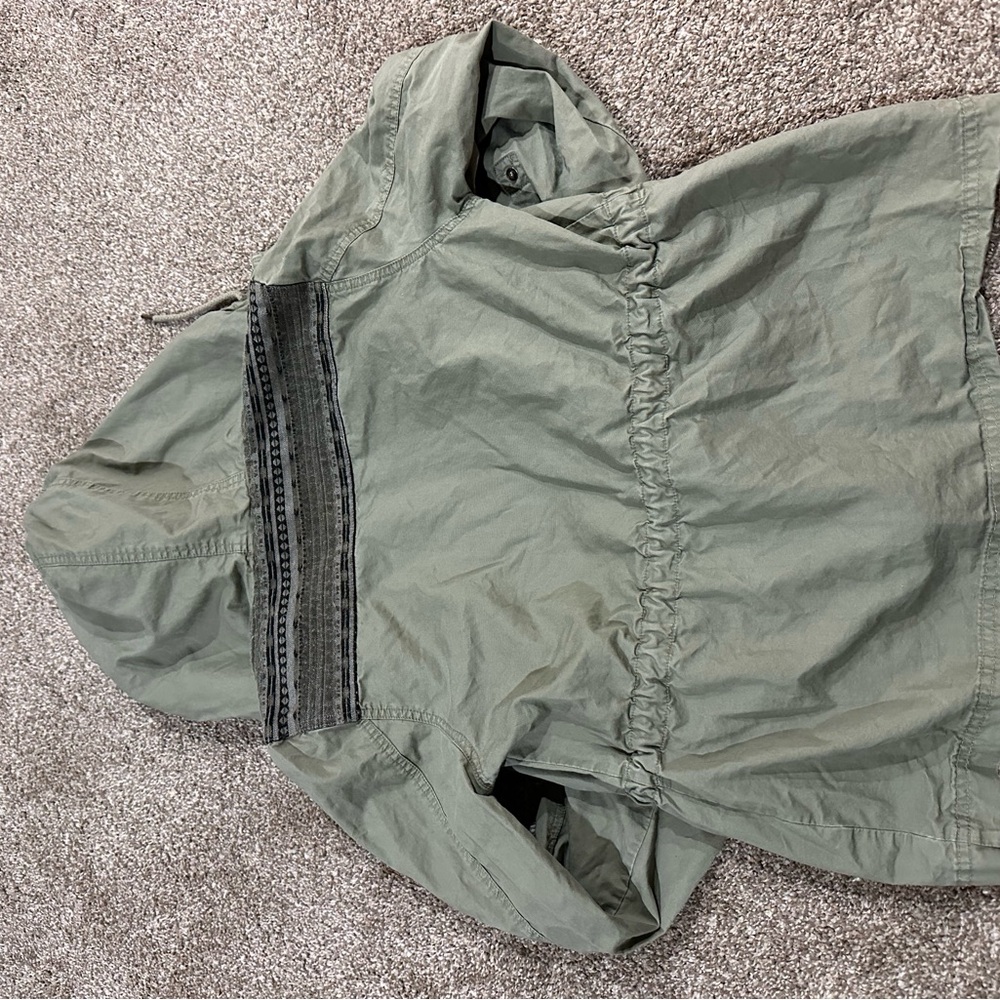 American Rag Olive Patterned Jacket - image 16